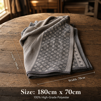 Écharpe d'hiver épaisse et réversible, châle long à carreaux surdimensionné, cache-cou chaud double couche pour femme, OEM disponible