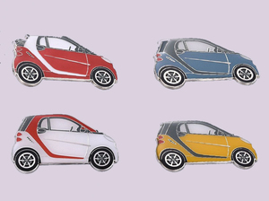 Nouveaux Aimants de Réfrigérateur en Métal en Forme de Voiture, Design 2024, Promotionnels, Pas Chers, Artisanat Amusant, Logo Personnalisé pour la Décoration de Cuisine - Product Image 4