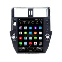 עבור טויוטה פראדו 2010-2013 רדיו Headunit מכשיר כפול 2 דין Quad אוקטה ליבות אנדרואיד רכב סטריאו GPS ניווט Carplay