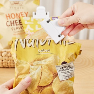 Clip de scellage portable en gros pour mini-sachets de snacks et articles ménagers en plastique - Product Image 2