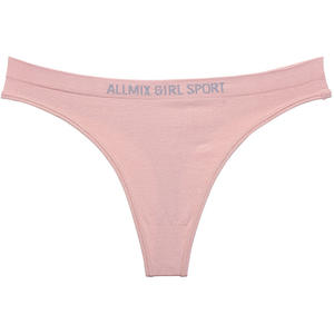 <span class=keywords><strong>Tangas</strong></span> de Tanga para mujer, ropa interior de punto a rayas de tiro bajo, bragas traseras para mujer - Product Image 5
