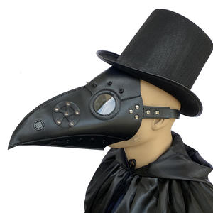 Maschera da Medico della Peste Punk Vintage in Lattice, Costume Steampunk con Becco d'Uccello per Halloween, Cosplay e Feste - Product Image 5