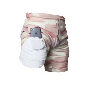 KWO Vente en gros de shorts de gym pour le <span class=keywords><strong>basket</strong></span>-ball, coupe ajustée, séchage rapide, logo OEM, taille élastique, maille, pantalons personnalisés d'été pour hommes, 5 pouces - Product Image 4