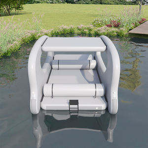 Barca elettrica gonfiabile bianca e grigia di nuovo Design 2024 6 persone - Product Image 4