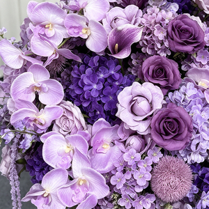 Round Long Tassel Silk Tulip Floral Ball Wedding Back to School Stage Entrance <b>Decoration</b> - Product Image 4