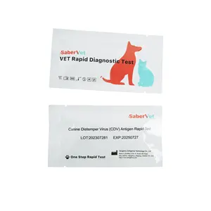 Ein-Schritt-medizinische diagnostische CDV-Test seine Veterinär tests CDV-Antigen Hund Schnelltest-Kits für Haustiere