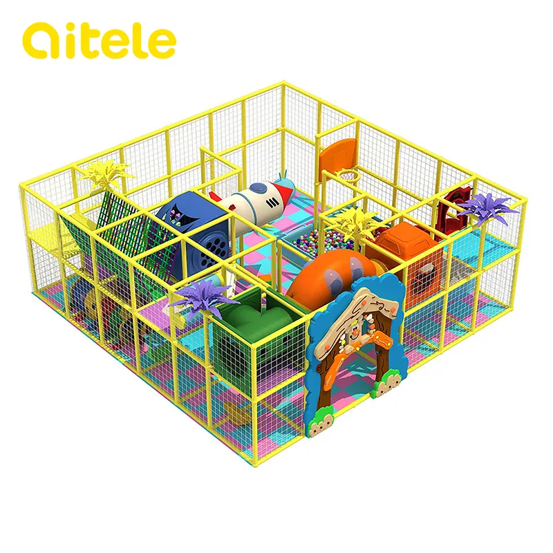 Kids good indoor playground equipment soft play area