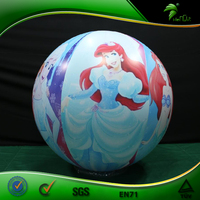 Ballon de plage géant gonflable SPH Pop, image vidéo sexy de dessin animé