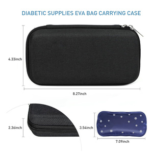 Estuche de Viaje <span class=keywords><strong>para</strong></span> <span class=keywords><strong>Insulina</strong></span> Badu, Portátil, Aprobado por la TSA, Aislado, de Poliéster, Moderno, con Asa, Impermeable, <span class=keywords><strong>para</strong></span> Diabéticos - Product Image 5