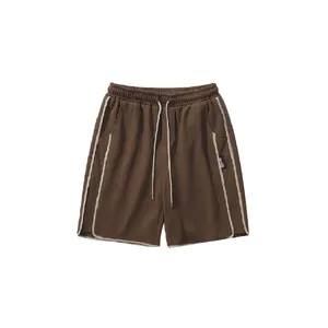 Shorts d'été pour hommes Nouveau design Shorts en coton de haute qualité pour hommes Logo personnalisé vierge avec étiquette