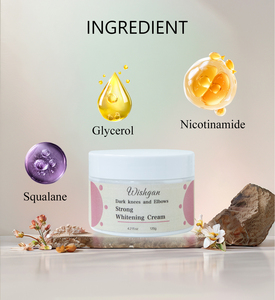 Crema Blanqueadora con Caroteno Vegano Orgánico Natural Wishgan OEM/ODM con Ácido Kójico y Vitamina B5 para Todo Tipo de Piel, Rostro y Cuerpo - Product Image 4