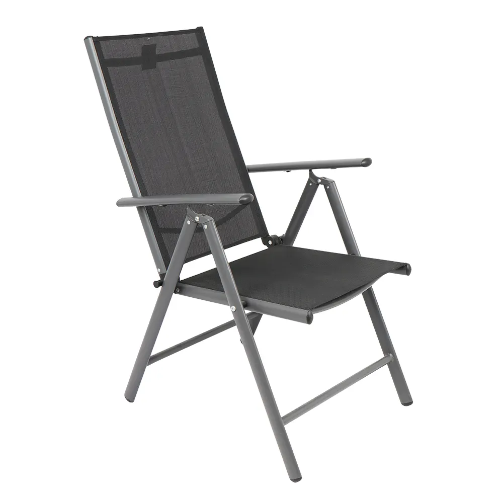 TIPTOP Adjustable height garden chairs folding outdoor dinning chairs