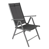 TIPTOP – chaises de jardin pliables à hauteur réglable, chaises de salle à manger d'extérieur