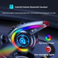 Casque Y21 exclusif transfrontalier avec écouteurs 5.4, étanche IPX6, anti-poussière, suppression active du bruit, lumières RGB, sans fil