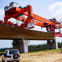Máquina de lanzamiento de puentes, equipo de construcción de carreteras para proyectos de construcción