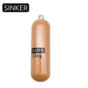 ตะกั่วตกปลาทรงกระบอก 120 กรัม สำหรับตกปลาทะเลน้ำลึก ป้องกันการเกี่ยวพัน - Product Image 2