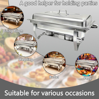 Meilleures ventes : Réchaud de buffet professionnel en acier inoxydable 9L à alimentation alcoolisée pour hôtels, restaurants et traiteurs