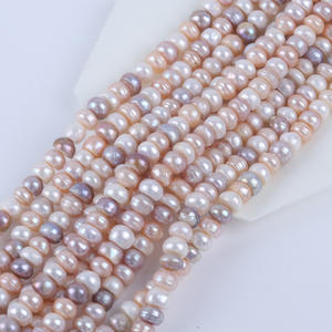 Perles d'eau douce naturelles en forme de papillon baroque de 9 mm et 12 mm, blanches, non poreuses, pour collier pendentif DIY - Product Image 3