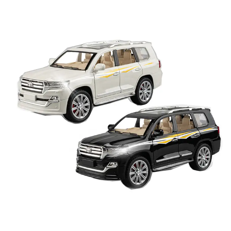 2024 pequeños vehículos de aleación MOQ con sonido y luz Metal Pull Back 1/24 escala Metal Diecast Model Cars