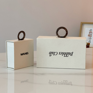 Supplier Custom Logo Eco-friendly Cardboard Magnetic Jewelry Packaging <b>Box</b> Necklaces Rings <b>Storage</b> Display Gift <b>Box</b> with Handle - Product Image 4