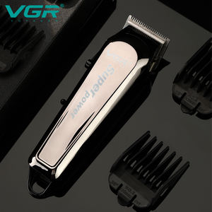 VGR V-060プロフェッショナル充電式電気メンズヘアトリマークリッパーLEDディスプレイ付きコードレスヘアカッティングマシン - Product Image 3
