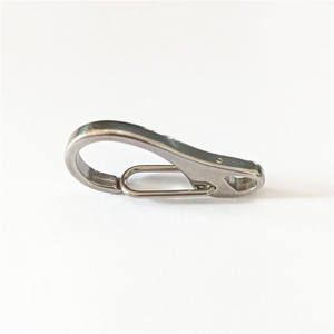 ห่วงคาราไบเนอร์ขนาดเล็กพวงกุญแจสเตนเลสสตีล304 50มม. - Product Image 2