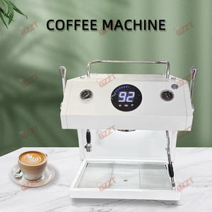 Máquina de café comercial semiautomática eléctrica de café de 3900W, cafetera Espresso de una cabeza, Bomba rotativa importada, calderas dobles 6L + 0.8L - Product Image 2