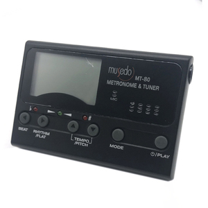Afinador de Guitarra 3 en 1 Musedo MT-<span class=keywords><strong>80</strong></span>, <span class=keywords><strong>Metrónomo</strong></span>, Generador de Tonos, Afinador Cromático Digital para Guitarra Acústica, Eléctrica, Bajo, Violín, Ukelele - Product Image 1