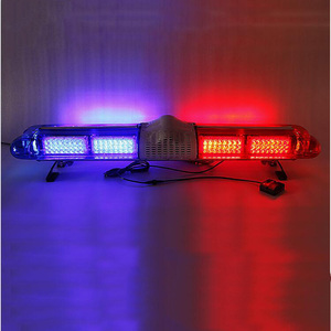 Biaochi 120CM 12 <span class=keywords><strong>Volt</strong></span> 108W 206 LED D'urgence Strobe Lightbar Ambulance Pompier Avertissement Lumière Bar Sirène Parler Chargeur Modèle - Product Image 5
