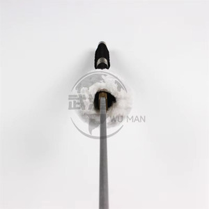 <span class=keywords><strong>Katana</strong></span> Trafalgar Law Kikoku Nichirin de 104 cm, épée d'anime en bois non affûtée avec fourreau imprimé croix pour Comic Con - Product Image 4