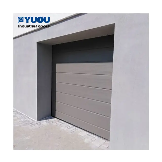 Electrical control and Manual operation Hurricane-resistance Design Automatic Sectional Thermal Break aluminum Garage