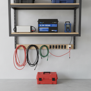 24V 300Ah LiFePO4 锂离子电池 4000 次循环 内置 BMS 保护 200A 连续放电电流，适用于太阳能 - Product Image 1