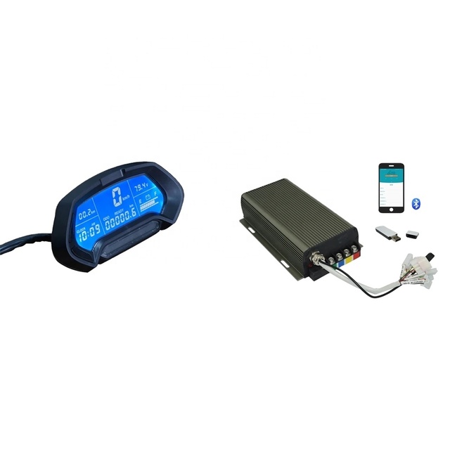 SIAECOSYS Sabvoton Controller SVMC72150 V1 72V 150A CT-22 Display 3000W 70kph Electric Bicycle E-Motorcycle Motor Controllers