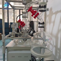 Réacteur de rectification électrique sous vide Yangmai 50L avec contrôle précis de la température pour la distillation de solutions chimiques mélangées