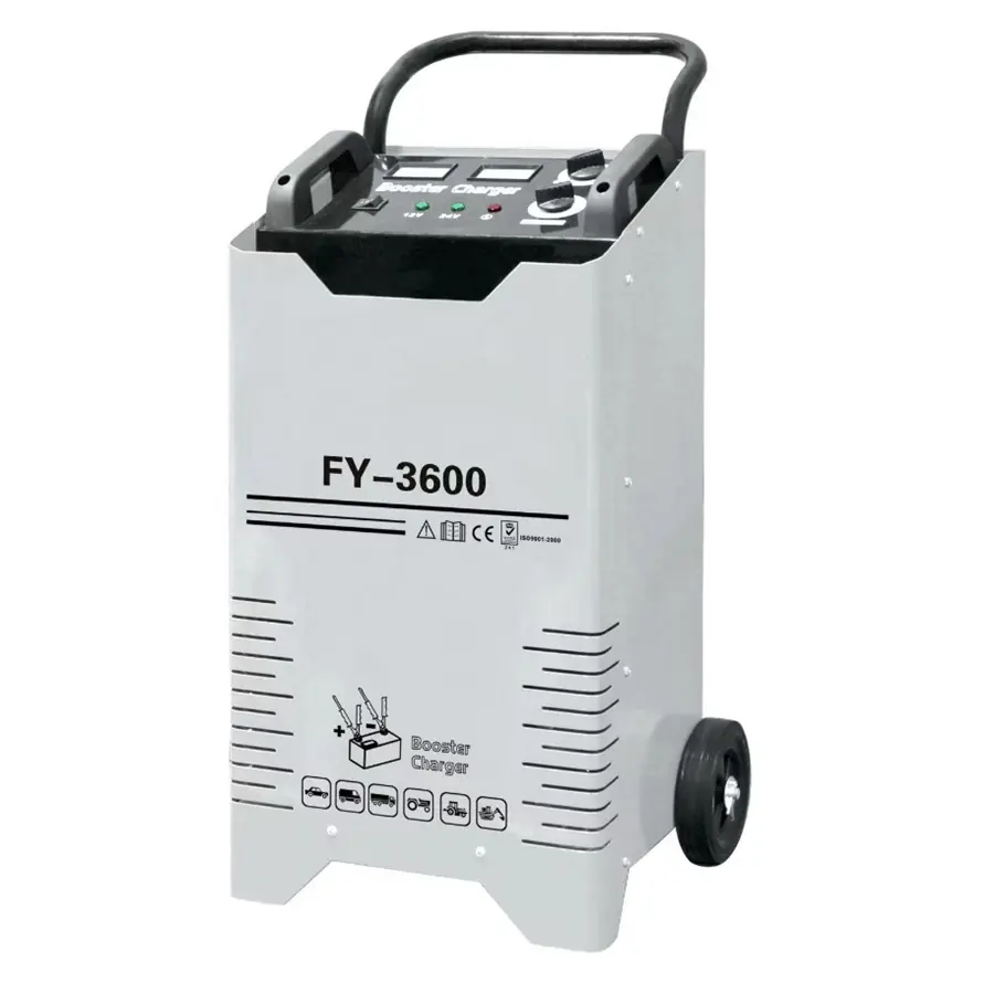 FY-3600ヘビーデューティーバッテリー充電器カートラックバッテリージャンプスターター12V/24Vバッテリーパワー充電器 (エンジンスターター付き)