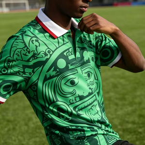 Más Estilos Disponibles, Uniformes Deportivos Personalizados al por Mayor, Impresión de Logotipo y Nombre <span class=keywords><strong>del</strong></span> Equipo, Camiseta Deportiva Transpirable de Secado Rápido de Poliéster, México - Product Image 5