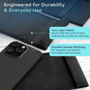 Funda Bloqueadora de EMF para Teléfono Celular, Protección Contra la Radiación, Bolsa de Bloqueo de Señal y RFID, Bolsa Protectora de RF y Bloqueadora de Señal - Product Image 5