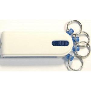 Mini lampe torche LED porte-clés 1" x 2,625" – Lumière d'<span class=keywords><strong>urgence</strong></span> portable et lumineuse – Cadeaux promotionnels d'entreprise – Logo personnalisé – Cadeaux événementiels - Product Image 1