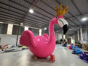 <span class=keywords><strong>Flamant</strong></span> <span class=keywords><strong>rose</strong></span> <span class=keywords><strong>géant</strong></span> <span class=keywords><strong>gonflable</strong></span> avec couronne |   Jouet <span class=keywords><strong>gonflable</strong></span> de luxe pour lacs, idéal pour les stations balnéaires et les parcs aquatiques - Product Image 5