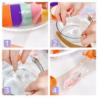 Cinta Adhesiva BOPP YS en Rollo Jumbo, de una Sola Cara, No Tóxica, Ecológica, para Manualidades Infantiles y Regalos de Fiesta