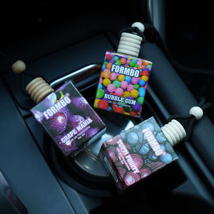 น้ำหอมปรับอากาศในรถยนต์แบบแขวนข้ามพรมแดน ขวดแก้ว ไม่ใช้ไฟ กลิ่นหอมสดชื่น - Product Image 5