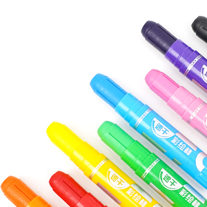 Crayons de cire jumbo lavables et torsadables, 24 couleurs standard, personnalisables en gros, pour l'art scolaire, avec <span class=keywords><strong>paillettes</strong></span> - Product Image 6