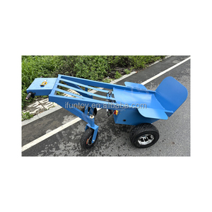 Chariot à main électrique commercial pour remorque de voiture, château gonflable, chariot à roulettes, cadre en acier robuste, capacité de charge de 2200 LBS, CE - Product Image 3