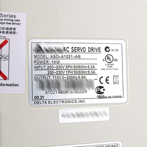 Variador de Frecuencia Original ASD-A1021-AB 1KW Serie ASD-A1021 ASDA1021AB Electrónica Variador de CA - Product Image 6