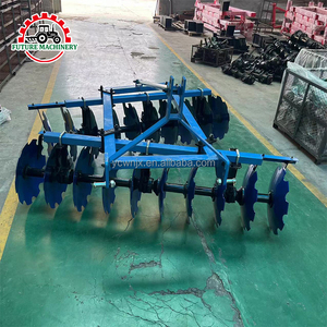 Erpice a dischi agricolo per la lavorazione del terreno, resistente ed efficiente, per la rottura del suolo, la livellatura e la miscelazione delle stoppie, a prezzo di fabbrica - Product Image 5