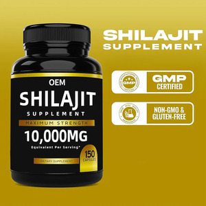 Label pribadi kapsul Shilajit suplemen penguat energi dukungan kekebalan tubuh untuk orang dewasa kualitas tinggi suplemen kesehatan pil - Product Image 2