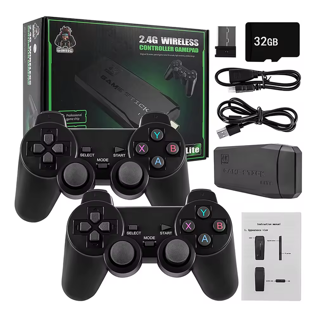 Game Box Video Game Console M8 TV Box 2.4G Handheld Gamestick Tv Stick