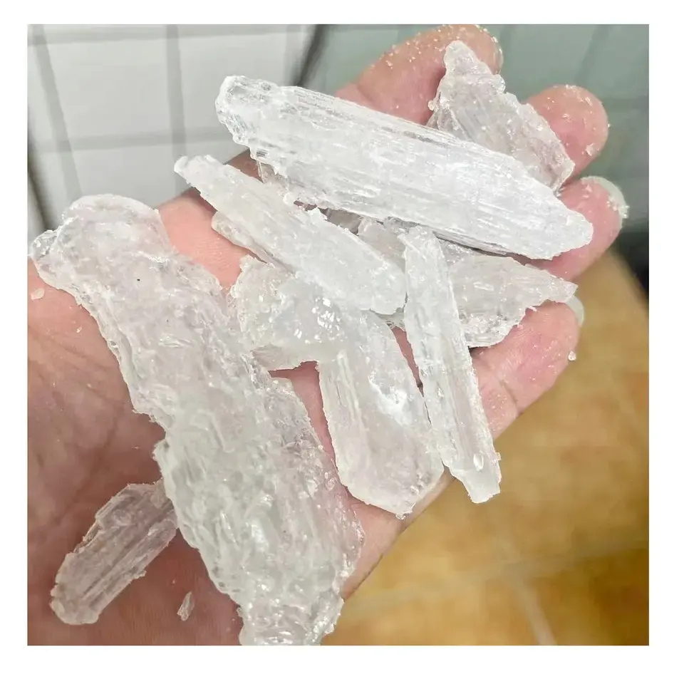 Big white Crystal High Quality Menthol Crystal DL-Menthol Cas 89-78-1