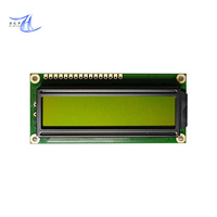 وحدة عرض LCD نوع COB16x2 بجهد 3.3 فولت/5.0 فولت، شاشة STN إيجابية/سلبية مع إضاءة خلفية بيضاء، متوفرة بأنواع خطوط مختلفة