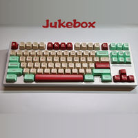 Tecsee Clavier mécanique Keycaps Profil SA Double Shots ABS Langue personnalisée Clavier japonais/allemand Keycaps